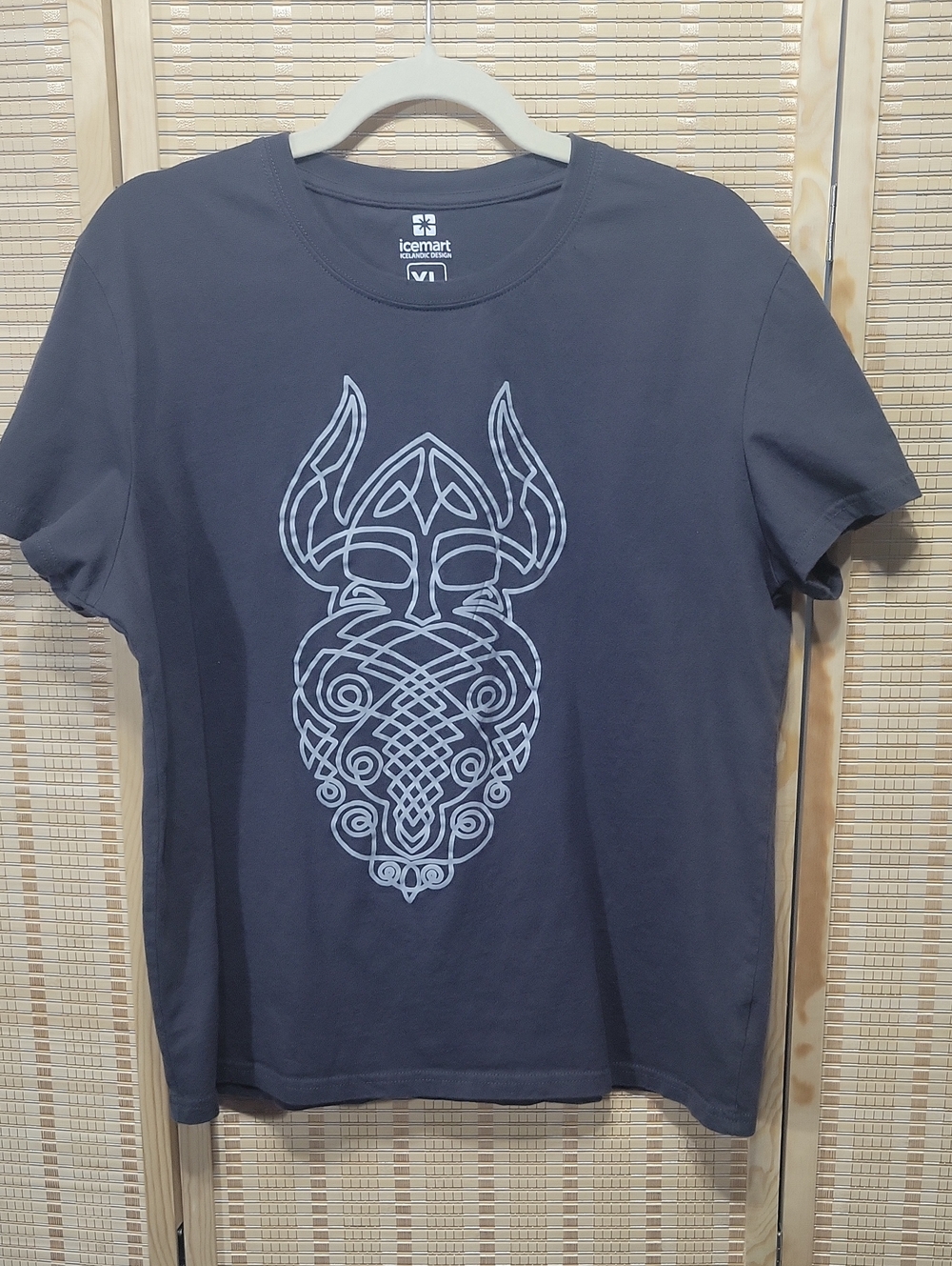 icemart Icelandic Design Viking Graphic Tee - gray - XL